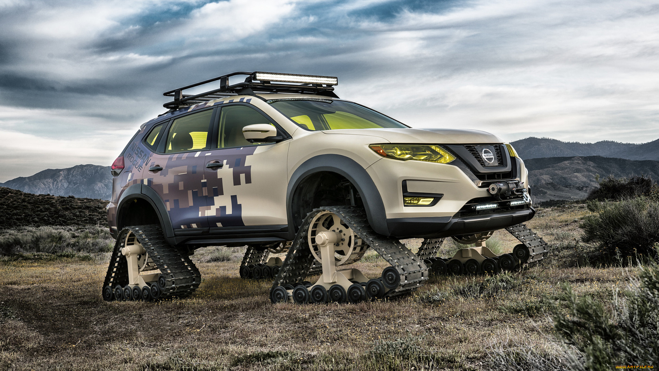 nissan rogue trail warrior concept 2017, , nissan, datsun, 2017, concept, warrior, trail, rogue
